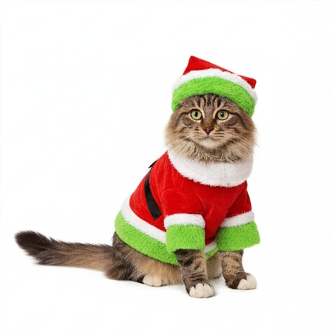 Dansydaisy Cat Christmas Costume
