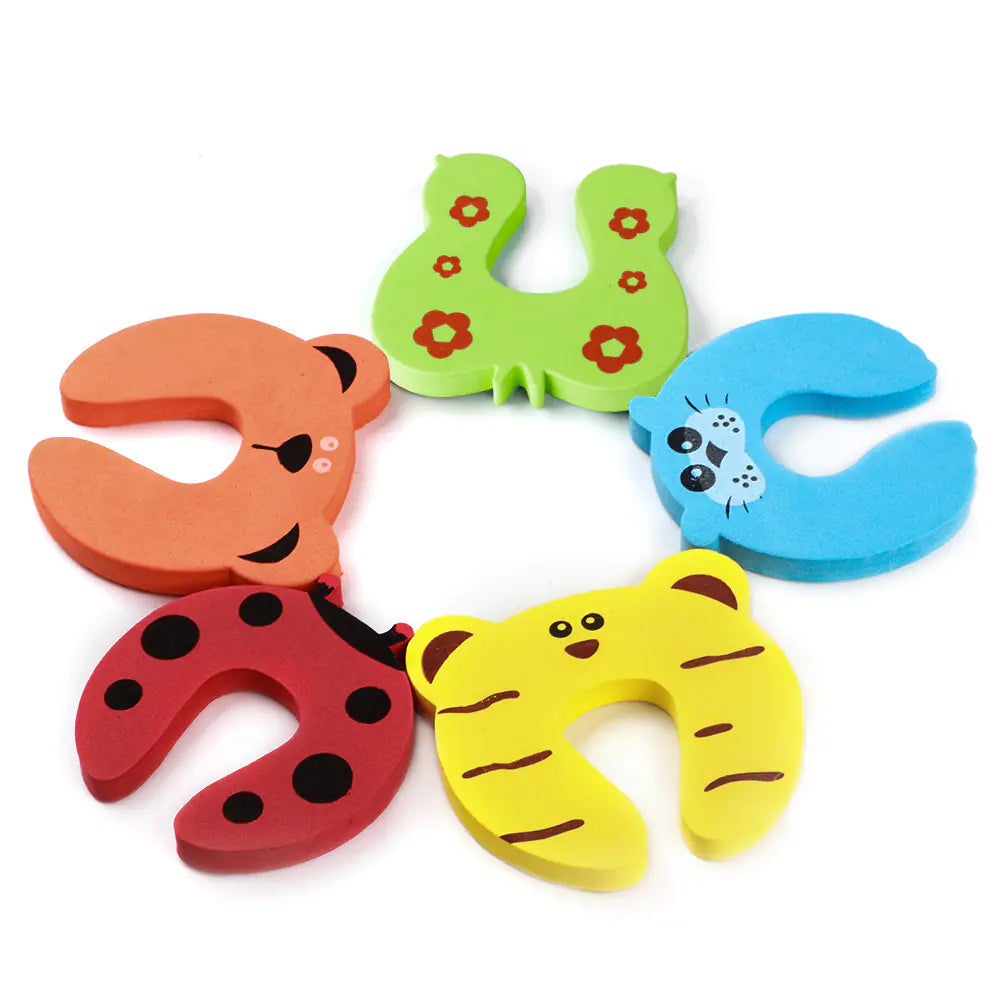 Cute Animal EVA Door Stopper – Baby Safety C-Shape