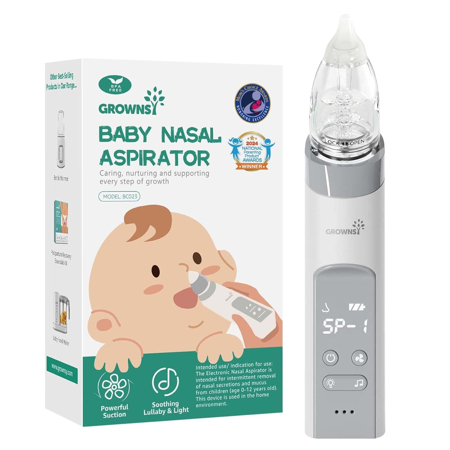 Baby Nasal Aspirator for Infants and Toddlers