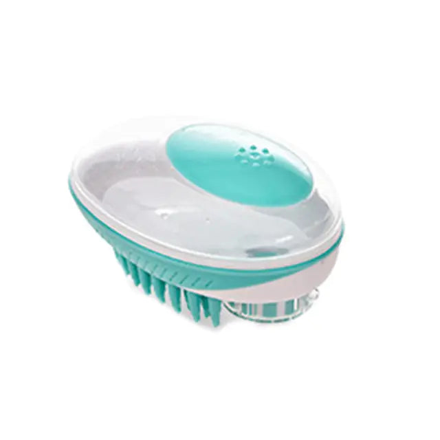 2-in-1 Pet Bath Brush & Grooming Comb – Dogs & Cats