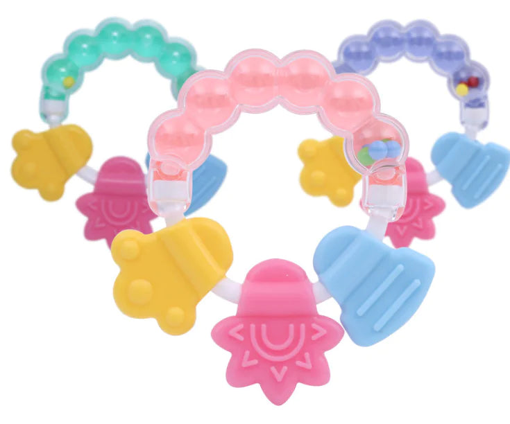 Silicone Baby Teether – Molar & Chewing Relief