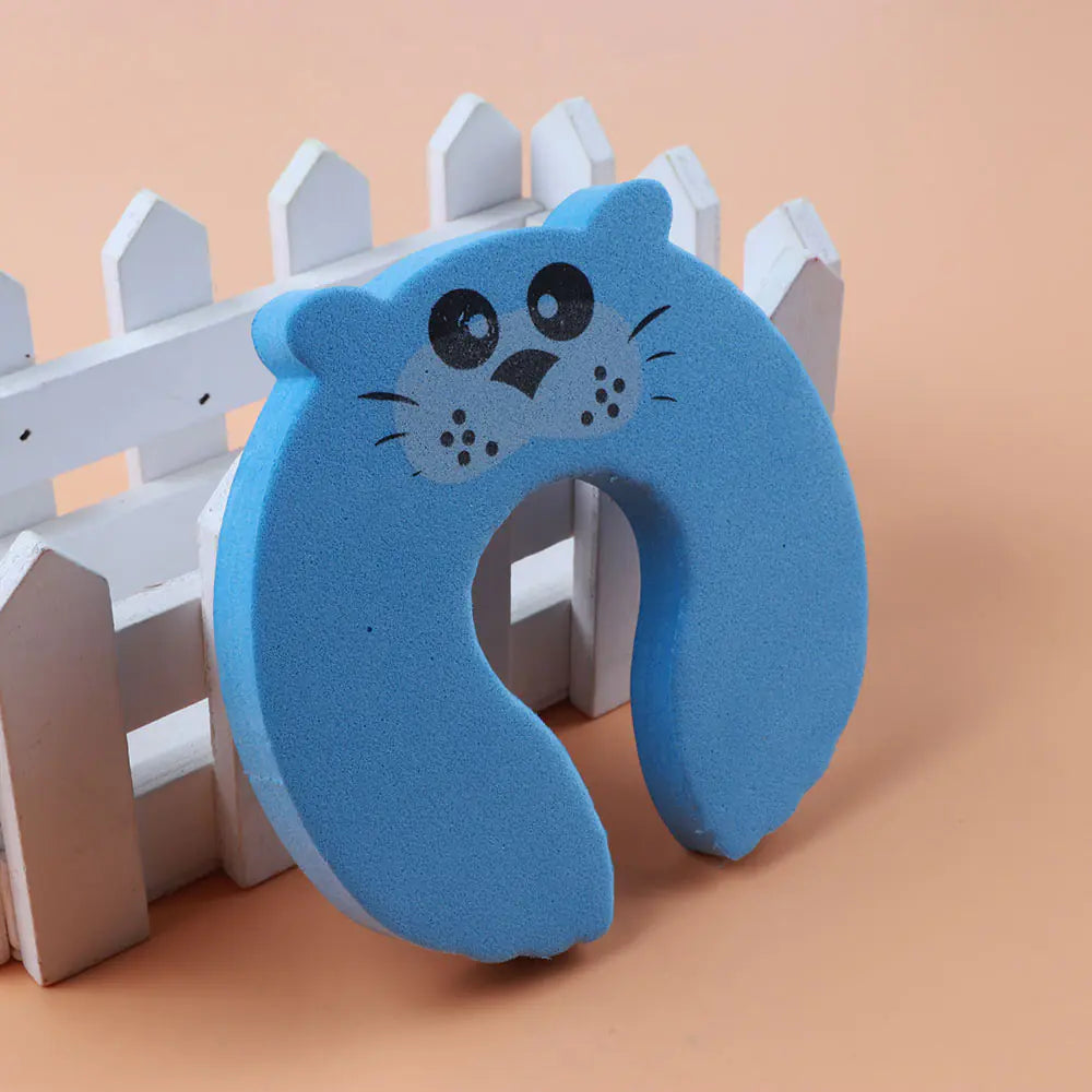 Cute Animal EVA Door Stopper – Baby Safety C-Shape