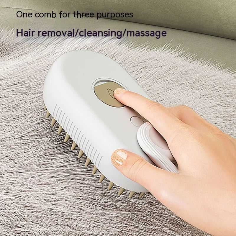 3-in-1 Electric Pet Grooming Brush