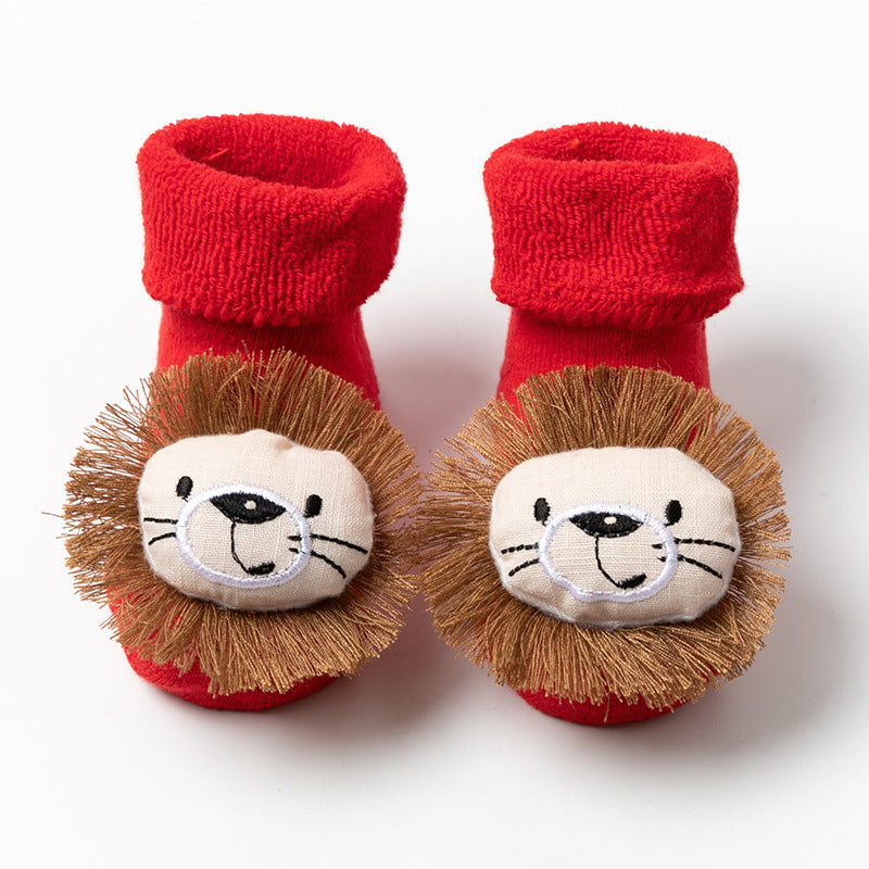 Thickened Terry Christmas Socks for Kids