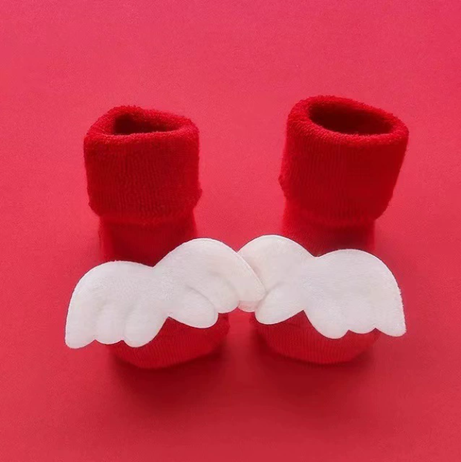 Thickened Terry Christmas Socks for Kids