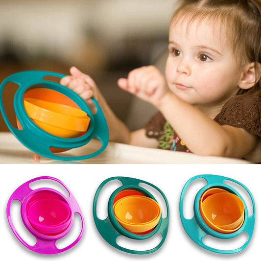 The inner bowl rotates 360 degrees