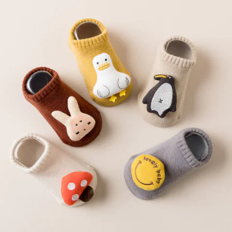 85% Combed Cotton Terry Socks – Baby & Toddler